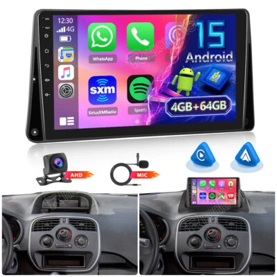 RRRRADIO 4+64G Android 15 Autoradio GPS Navi Für Renault Kangoo II X61 FW/KW Nissan NV250