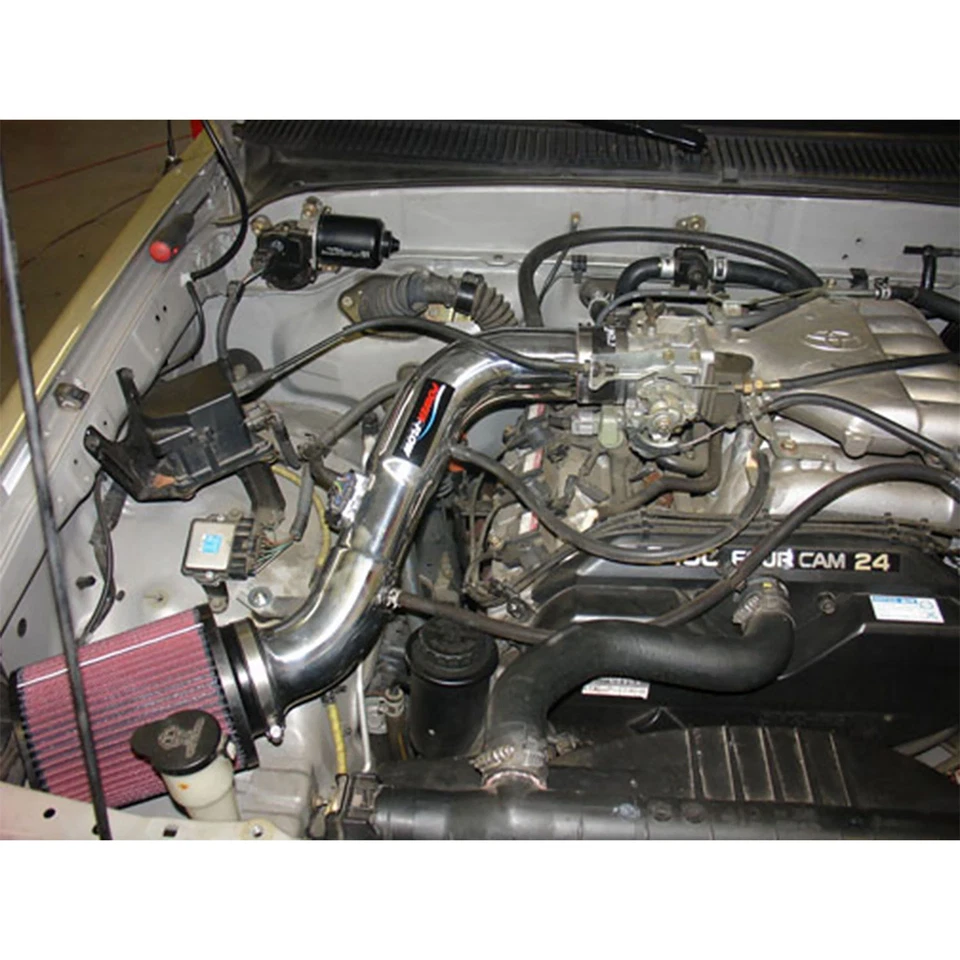 Entrada de aire frío de aluminio Injen PF2055P para Toyota 4Runner Tacoma 1999-04 3,4 L V6 Foto 3 de 4