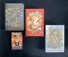 Fairyloot Serpent & Dove Series Signed W/ Enamel Pin - Not Available To The USA