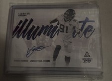 Yannick Ngakoue 2019 Luminance Blue Illuminated Ink Auto #ILL-YN /75 Jaguars SP