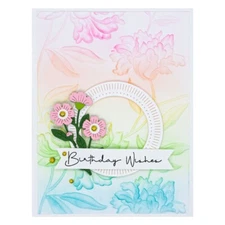 Vintage Flower 3D Embossing Folders Stencil Template DIY Scrapbooking Craft Card