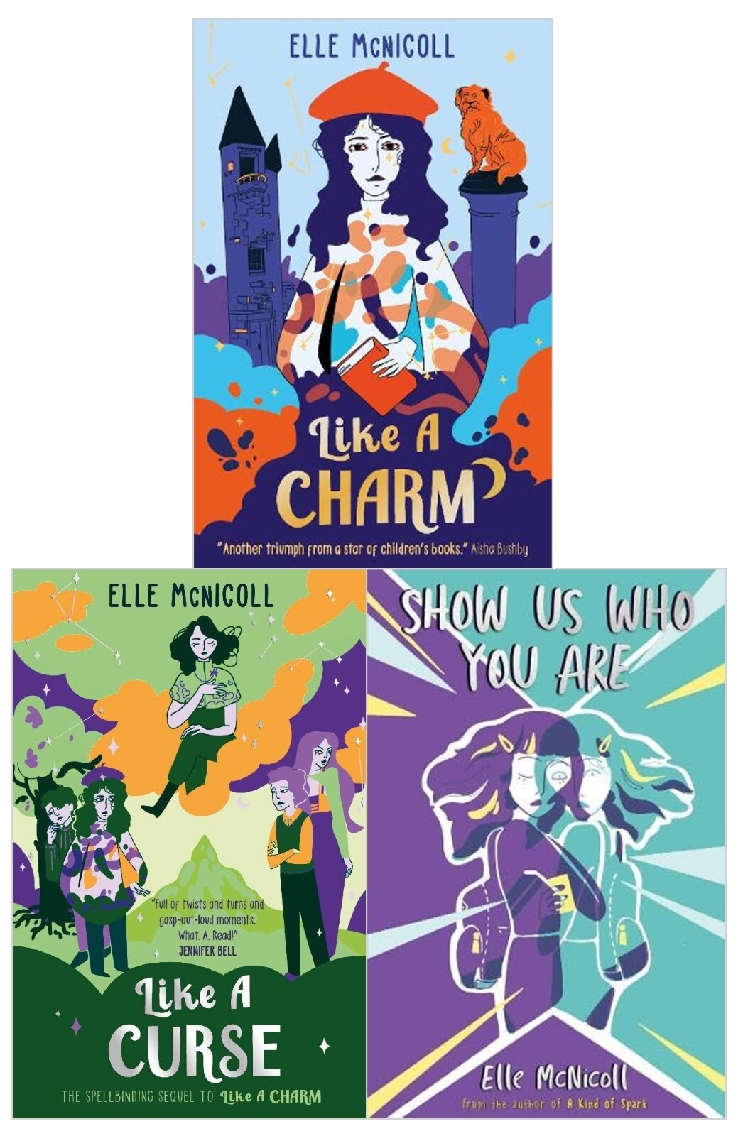 Elle McNicoll 3 Books Collection Set (Show Us Who You Are, Like A Charm, Like A