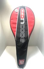 WILSON Ncode N5 Oversize Tennis Racquet 4 3/8  Grip 110 Sq In w/ Case Bag
