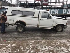 Passenger Front Door Glass From 8501 GVW Fits 94-97 FORD F250 PICKUP 163225