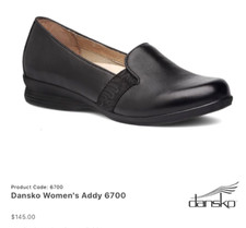 NEW Dansko Addy Slip-on Loafer ExtraSoft Milled Nappa Leather Work/Walking, 39