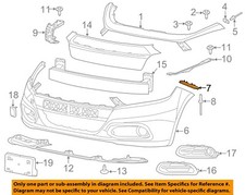CHRYSLER OEM 13-16 Dart Bumper Components-Side Retainer 68081412AB
