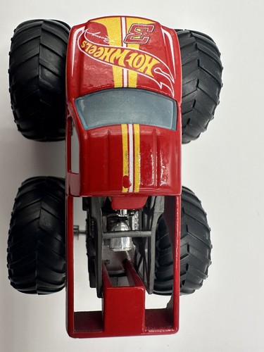 Hot Wheels Monster Trucks No. 3 Hot Wheels Racing 1:64 Red - Picture 7 of 9