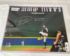 Ubaldo Jimenez Colorado Rockies 16x20 Signed Protected Poster, AUTHENTIC