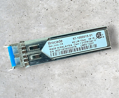 BROCADE  Blue Optics 57-1000015-01 / 4GB SFP LW 10KM 1310NM OPTICAL TRANSCEIVER