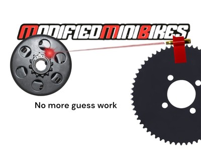 NEW ! “V3” Mini Bike Go Kart Laser Chain Sprocket Alignment Tool