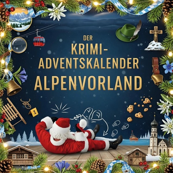 Der Krimi-Adventskalender Alpenvorland MordsverdäChtig In 24 Akten Max MöLler-image