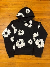 NEW Denim Tears Black Pullover Hoodie, Mens Streetwear Size S M L XL