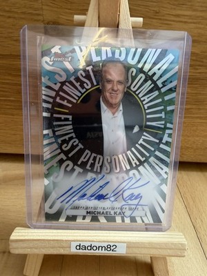 2026 Topps Finest Baseball Michael Kay Finest Personality Autograph