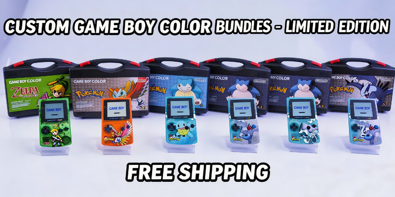Game Boy Color Pokemon Special Pikachu Edition Nintendo System Game Console