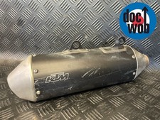 KTM EXCF 250/350/450 2024-25 used genuine oem rear exhaust pipe silencer KT9125