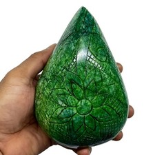 5075 Cts Zertifiziert Natürlicher Smaragd Handgeschnitzt Selten Riesig Museum Eu