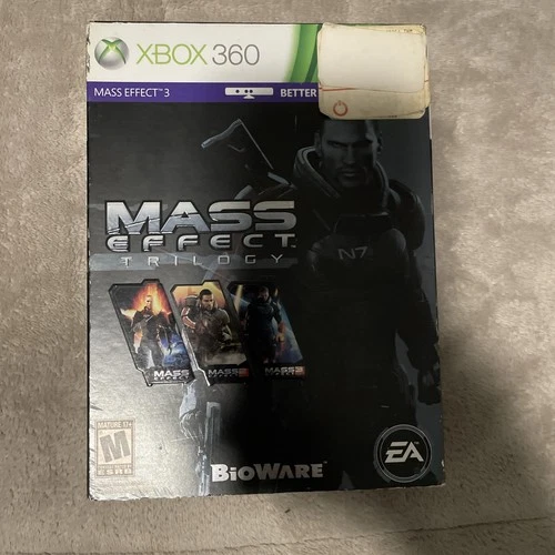 Mass Effect Trilogy (Microsoft Xbox 360, 2012)