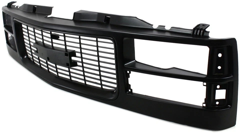 Grille Assembly Black For 1994-2000 GMC C2500 C3500 K3500 K2500 - Изображение 3 из 4