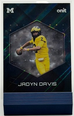 2025 Onit Gravity - Jadyn Davis #B-38 Aura Parallel Michigan Wolverines