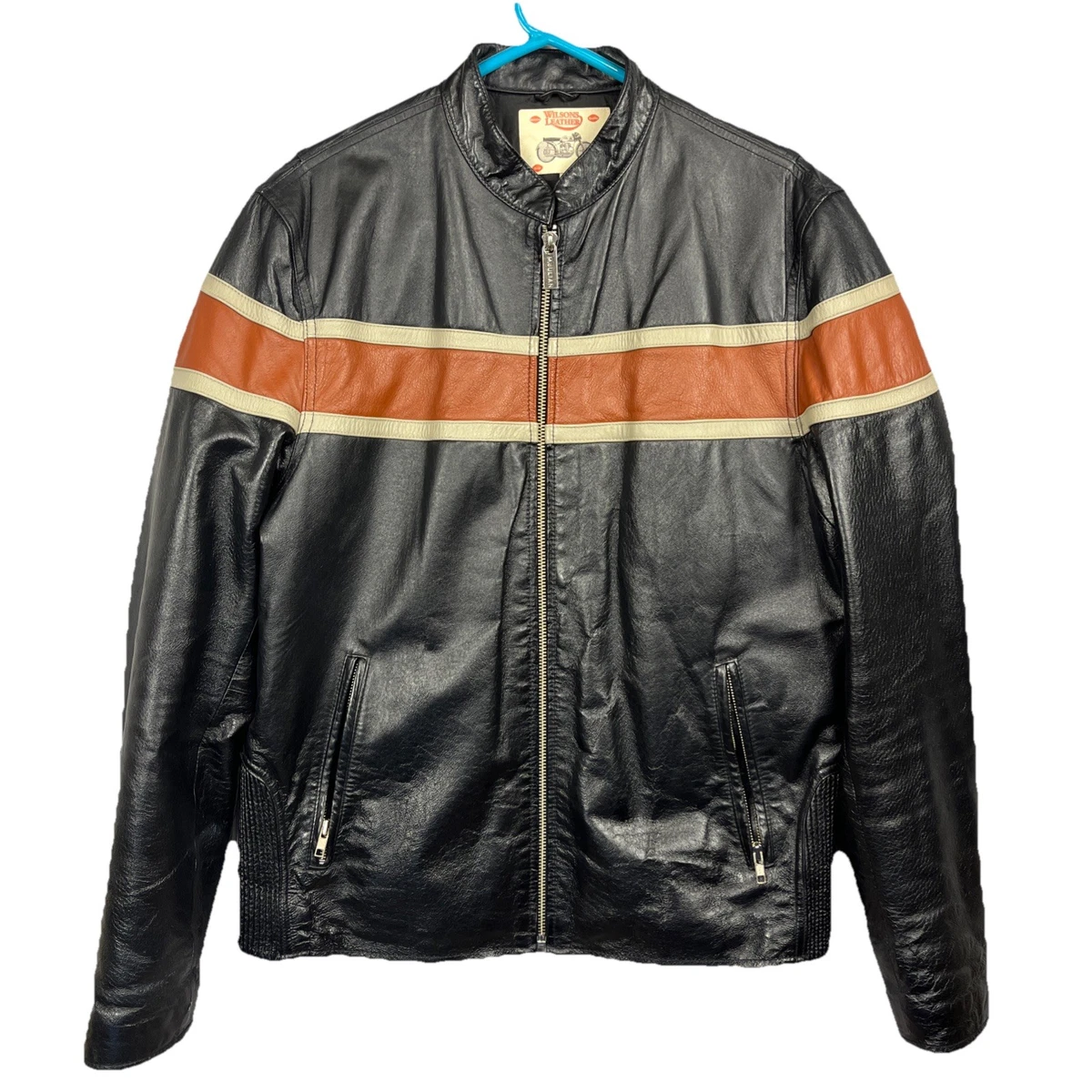 Wilsons Leather Striped Coats, Jackets & Vests for Men for Sale
