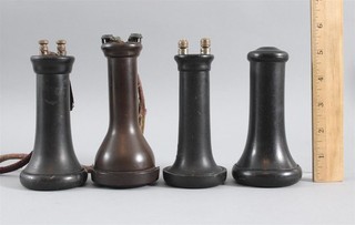 Antique Bakelite Telephone Receivers Williams Milk Bottle Dean Pony Solid OST