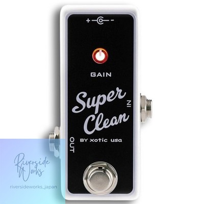 Xotic Super Clean Buffer Booster Effektpedal für Gitarre Japan Modell