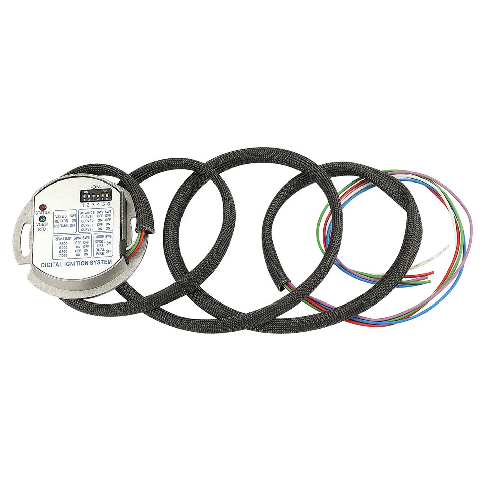 Ultima Single Fire Programmable Ignition Coil Kit Harley Evo Big Twin & XL 7