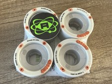 NIP ATOM BOOM QUAD SKATE WHEELS 59mm X 38mm 4-PACK GREY / FREE SHIPPING CHEAPEST