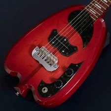 H.S.Anderson HS-A1 Custom Houstom Used Maple Body Candy Apple w/Hard Case