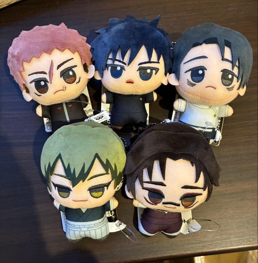 Jujutsu Kaisen Culling Game Chibigurumi Plush Toy Mascot Complete