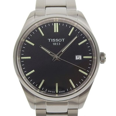 Box Included Tissot TISSOT PR100 Date T150 410 11 051 00 Black Dial SS Appro