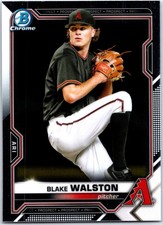 2021 Bowman #BCP-104 Blake Walston Chrome Prospects