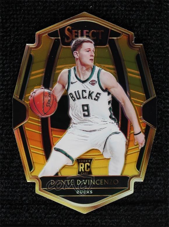 2018 Panini Select Premier Level Gold Prizm 5/10 Donte DiVincenzo Rookie RC 0d44