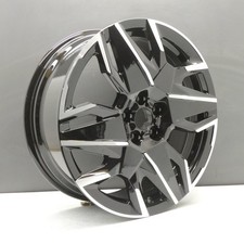 PEUGEOT 3008 19 ZOLL DIAMANTSCHLIFF LEICHTMETALLFELGE SCHWARZ OEM 9842668980 ...