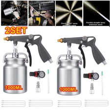2SET Undercoating Spray Gun Kit Air Rust Proofing & Undercoating Gun with 33oz