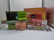 VTG 1973 Green Kenner Easy Bake Oven W/ Box and Accessories Tested Working 1370