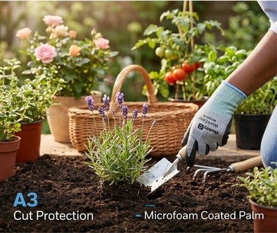 Nitrile Palm Coated Gloves Wear-resistant Non-slip Work Protection Gloves