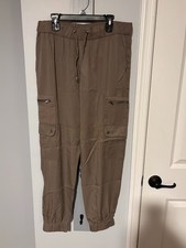 Banana Republic Lyocell Cargo Pants - Brown - Women's Medium