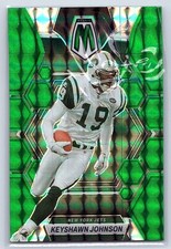 2023 Panini Mosaic #81 Keyshawn Johnson Green Mosaic