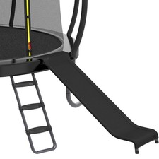 Universal Trampoline Ladder Slide kit, 3 Steps Wide Step for Trampoline, Tram...