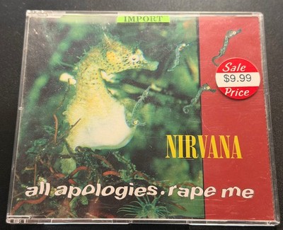 Nirvana   All Apologies / Rape Me CD Maxi-Single | German Import | Geffen