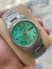 Seiko 5 Men's Automatic Watch 7009 Vintage Day/Date Arabic Dial