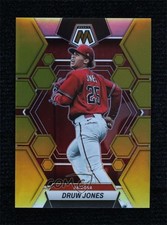 2023 Panini Chronicles Mosaic Gold Prizm 1/10 Druw Jones #18 2q9