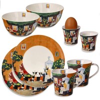 Goebel Wohnaccessoires Rosina Wachtmeister FrüHstüCksset - Tempi Felici - Gesche