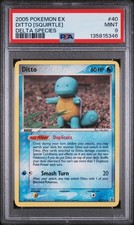 2005 POKEMON EX DELTA SPECIES #40 DITTO [SQUIRTLE] PSA 9 on eBay