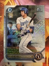 2022 Bowman - Chrome Prospects Luca Tresh #BCP-136 Mojo Refractor (RC)