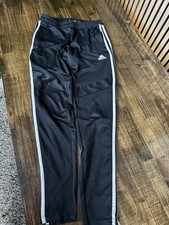 Women  s Adidas Climacool Black And White Athletic Workout Track Pants SZ Small