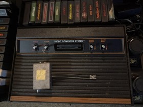 Atari 2600 Console - 28 Games - Paddles - Power Supply - Storage Case
