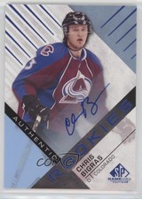 2016-17 SP Game Used Authentic Rookies Blue Auto Chris Bigras #107 Auto 0c2
