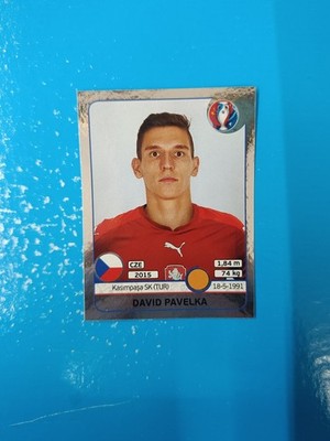Panini Euro 2016 Swiss Star Edition Sticker n 393 David Pavelka Ceska Republika